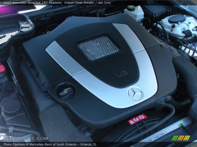  2007 SLK 280 Roadster Engine - 3.0 Liter DOHC 24-Valve VVT V6