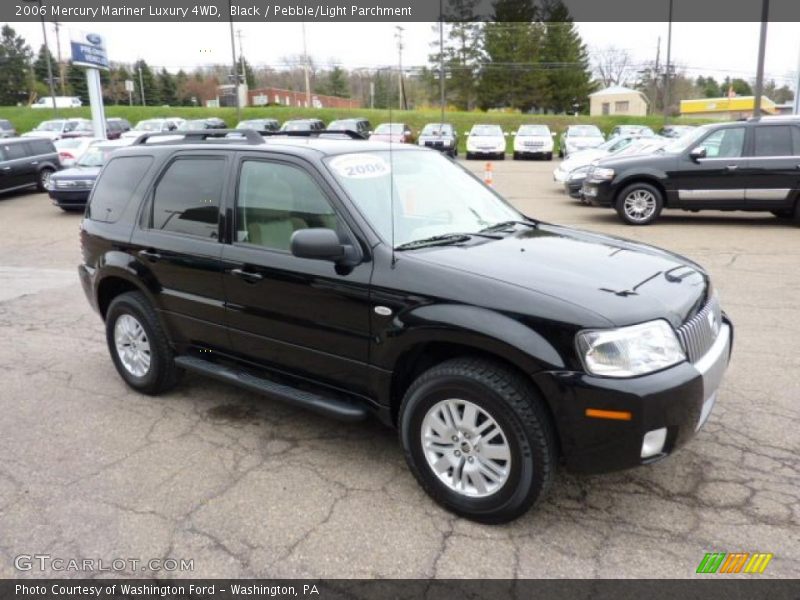 Black / Pebble/Light Parchment 2006 Mercury Mariner Luxury 4WD