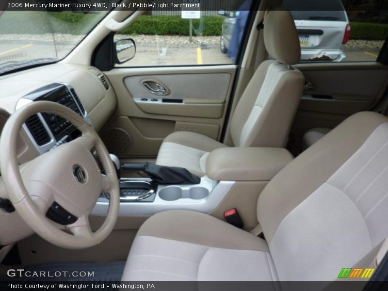 Black / Pebble/Light Parchment 2006 Mercury Mariner Luxury 4WD