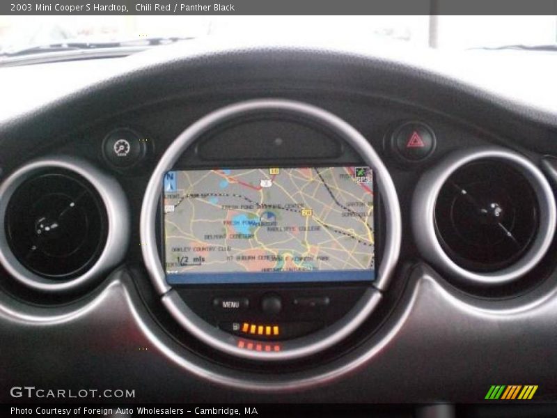 Chili Red / Panther Black 2003 Mini Cooper S Hardtop