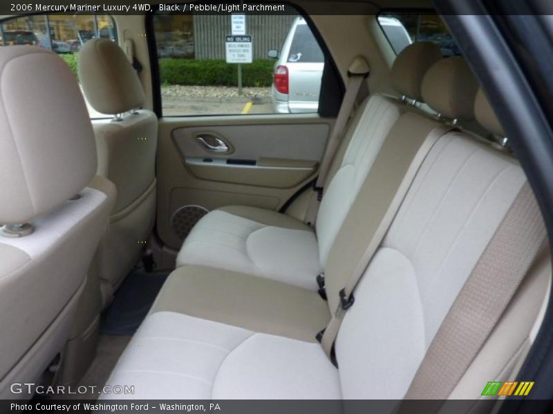 Black / Pebble/Light Parchment 2006 Mercury Mariner Luxury 4WD