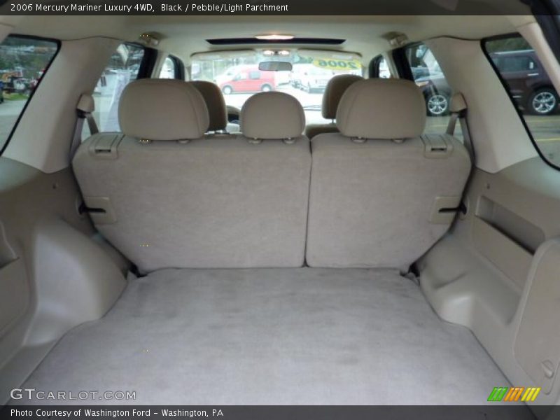 Black / Pebble/Light Parchment 2006 Mercury Mariner Luxury 4WD
