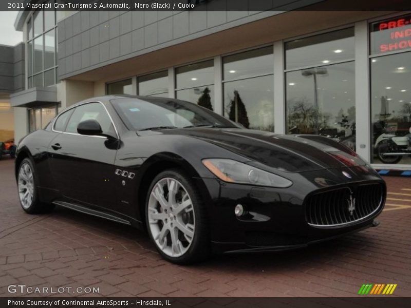 Nero (Black) / Cuoio 2011 Maserati GranTurismo S Automatic