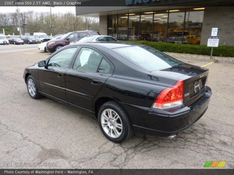 Black / Graphite 2007 Volvo S60 2.5T AWD