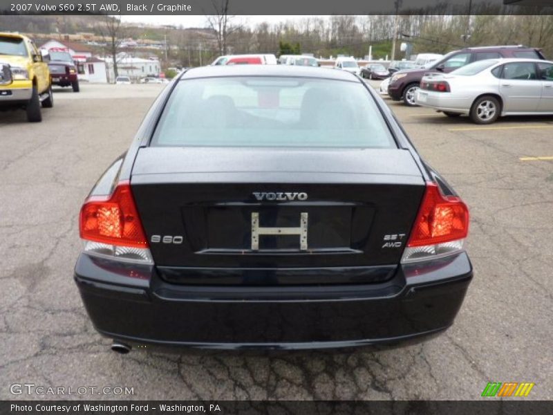 Black / Graphite 2007 Volvo S60 2.5T AWD