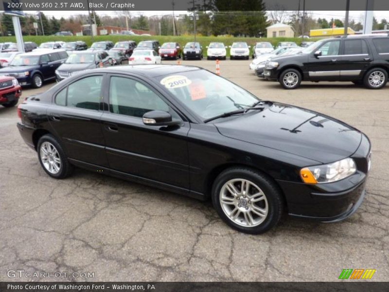 Black / Graphite 2007 Volvo S60 2.5T AWD