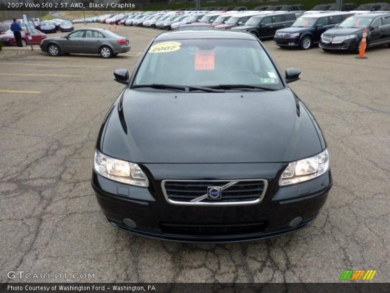 Black / Graphite 2007 Volvo S60 2.5T AWD