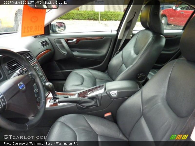 Black / Graphite 2007 Volvo S60 2.5T AWD