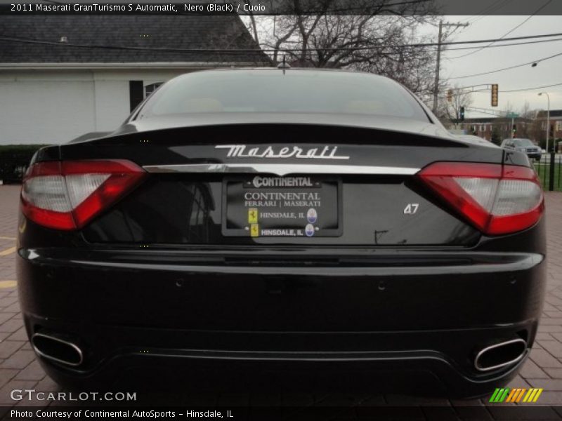 Nero (Black) / Cuoio 2011 Maserati GranTurismo S Automatic