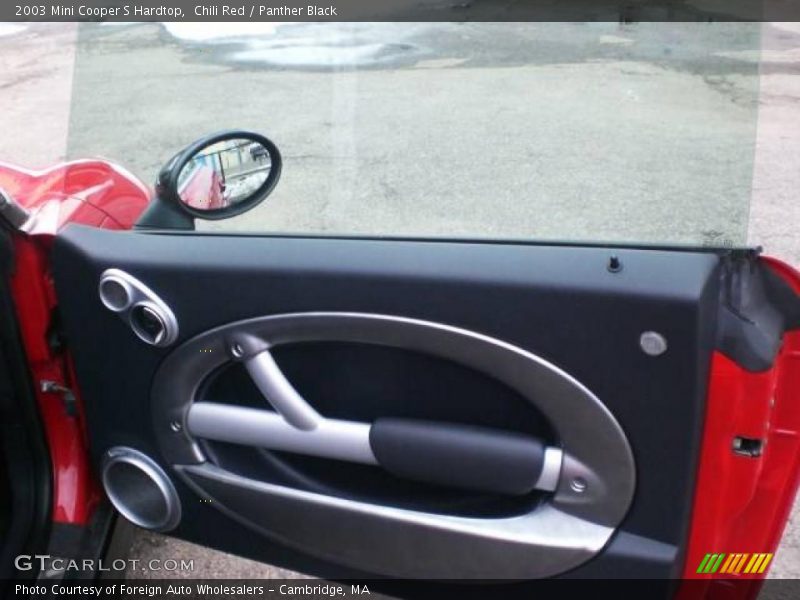 Chili Red / Panther Black 2003 Mini Cooper S Hardtop