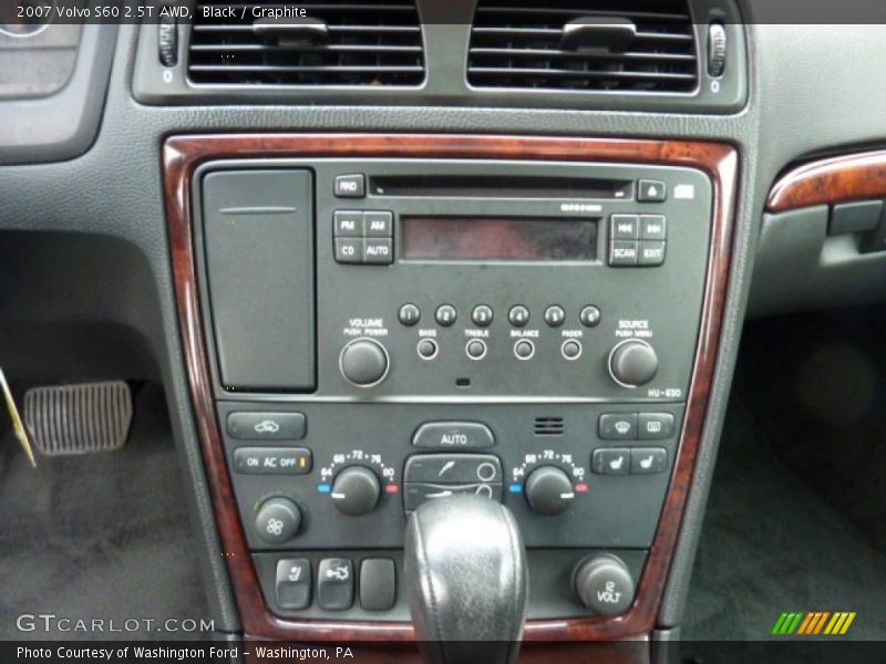 Black / Graphite 2007 Volvo S60 2.5T AWD