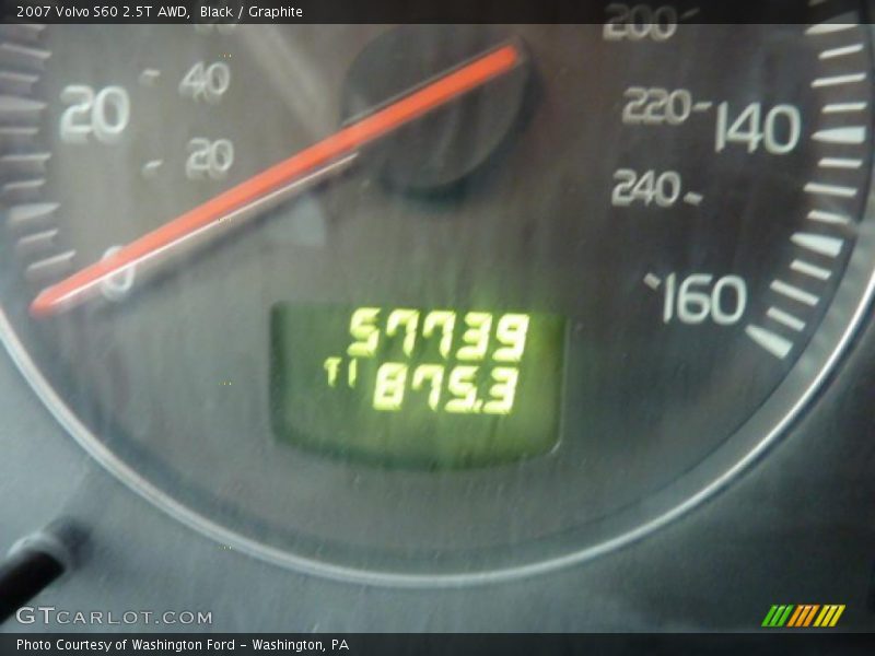 Black / Graphite 2007 Volvo S60 2.5T AWD