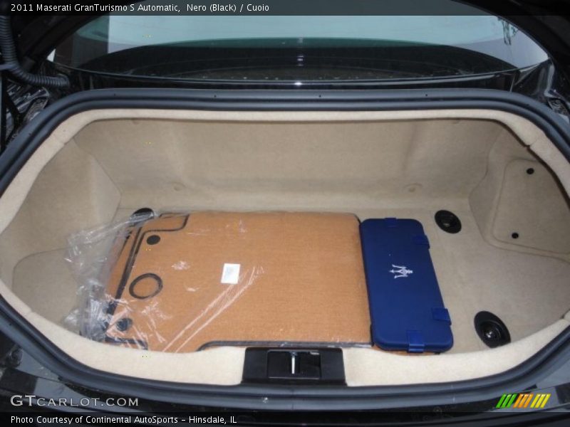  2011 GranTurismo S Automatic Trunk