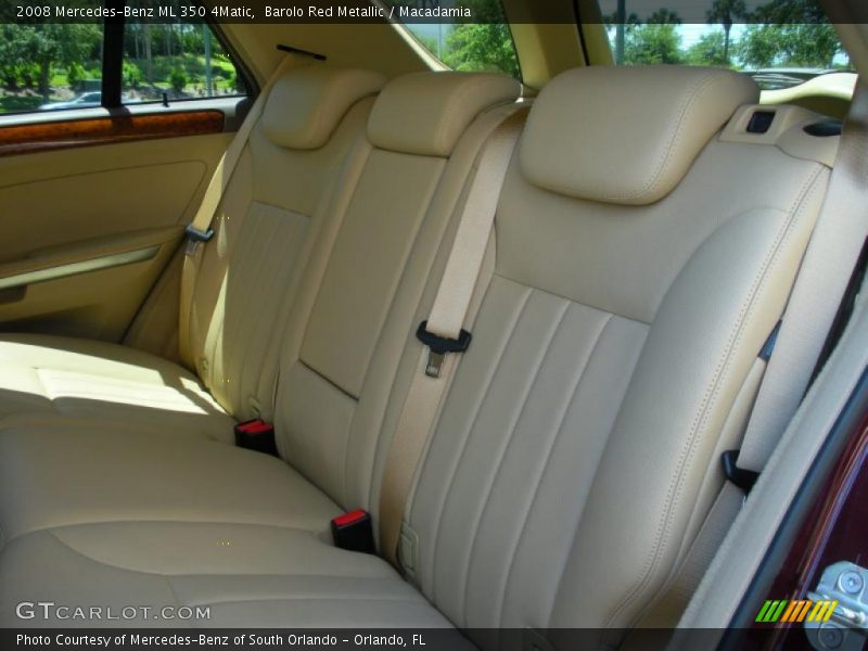  2008 ML 350 4Matic Macadamia Interior