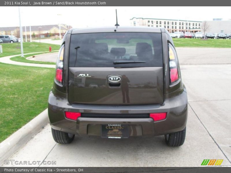 Java Brown / Sand/Black Houndstooth Cloth 2011 Kia Soul !