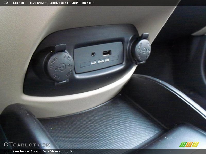 Java Brown / Sand/Black Houndstooth Cloth 2011 Kia Soul !