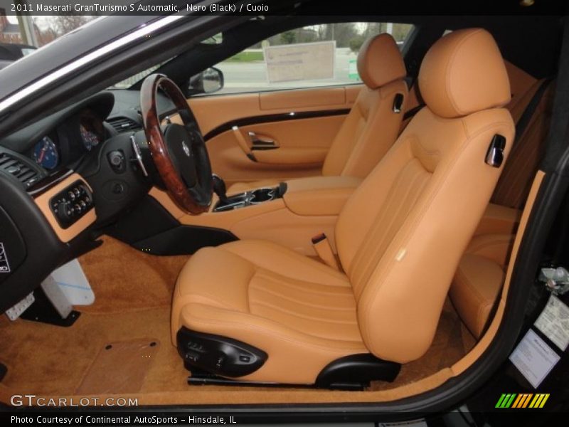  2011 GranTurismo S Automatic Cuoio Interior