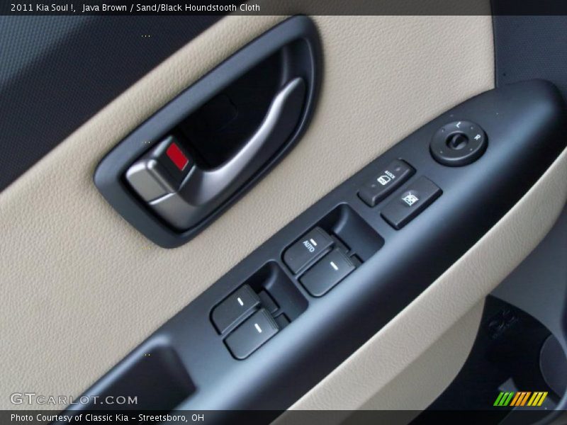 Java Brown / Sand/Black Houndstooth Cloth 2011 Kia Soul !
