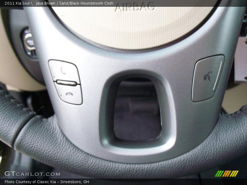 Java Brown / Sand/Black Houndstooth Cloth 2011 Kia Soul !