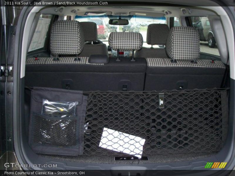 Java Brown / Sand/Black Houndstooth Cloth 2011 Kia Soul !
