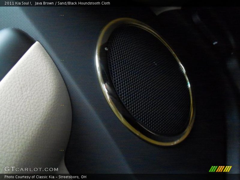 Java Brown / Sand/Black Houndstooth Cloth 2011 Kia Soul !