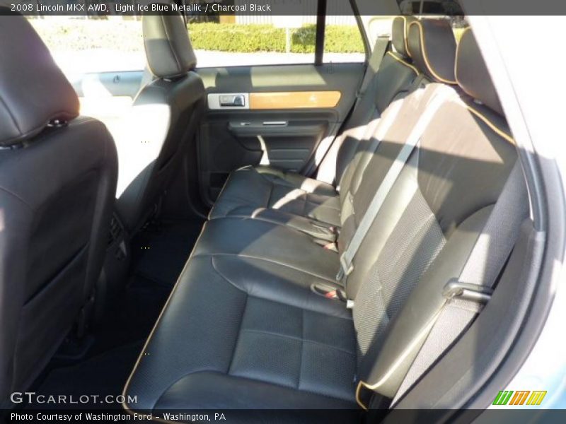 Light Ice Blue Metallic / Charcoal Black 2008 Lincoln MKX AWD