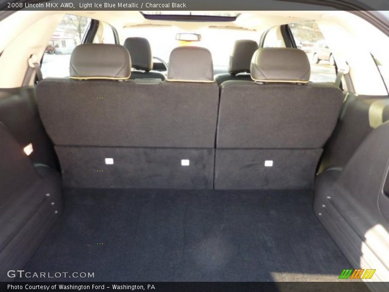 Light Ice Blue Metallic / Charcoal Black 2008 Lincoln MKX AWD