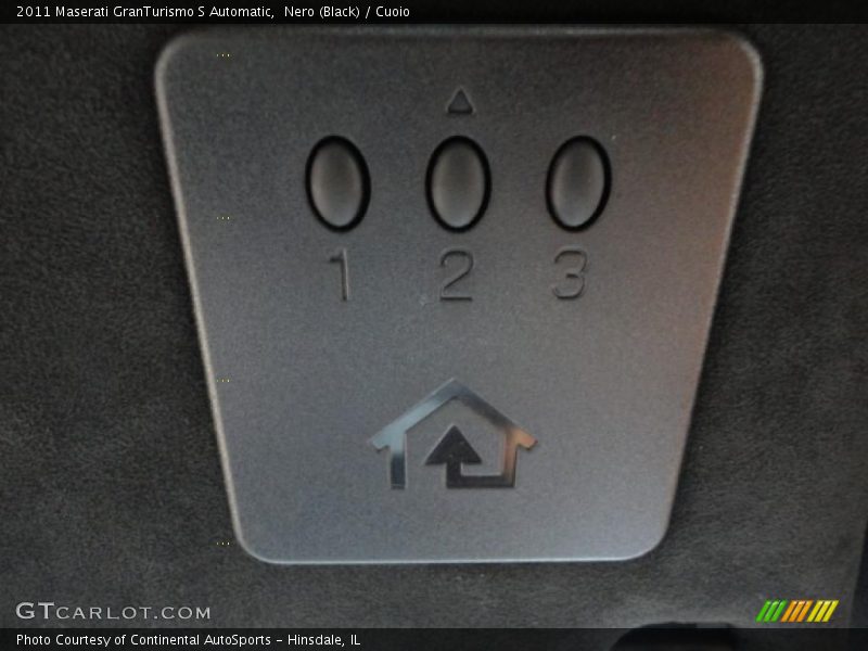 Controls of 2011 GranTurismo S Automatic