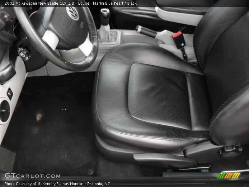 Marlin Blue Pearl / Black 2002 Volkswagen New Beetle GLX 1.8T Coupe