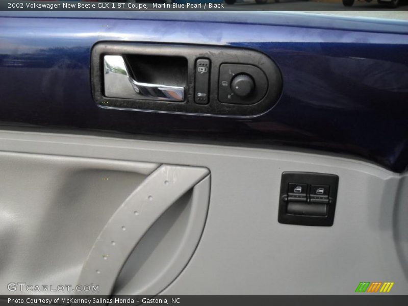 Marlin Blue Pearl / Black 2002 Volkswagen New Beetle GLX 1.8T Coupe