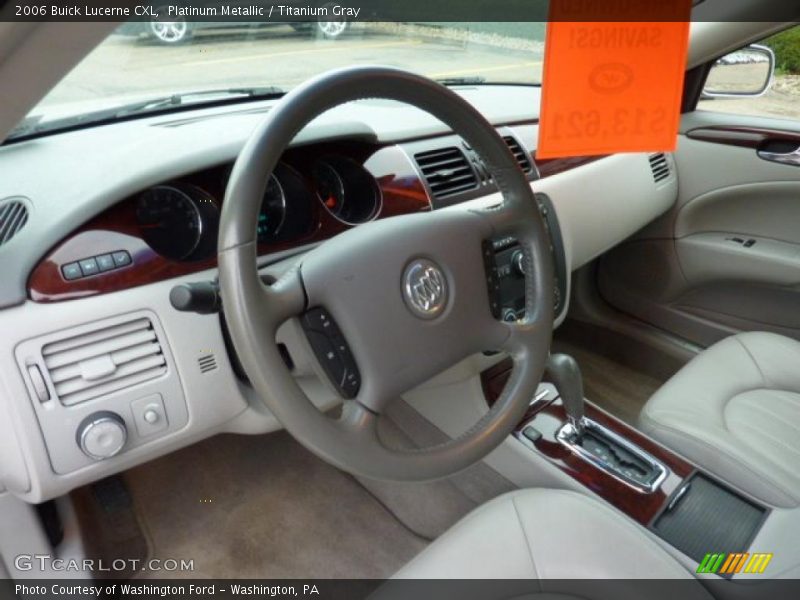 Platinum Metallic / Titanium Gray 2006 Buick Lucerne CXL