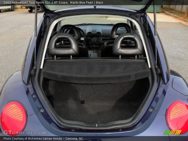 Marlin Blue Pearl / Black 2002 Volkswagen New Beetle GLX 1.8T Coupe