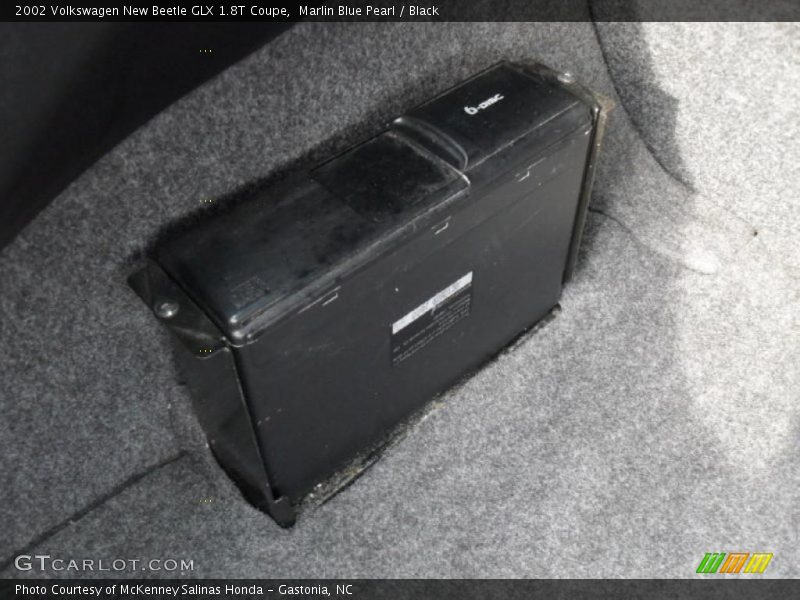 Marlin Blue Pearl / Black 2002 Volkswagen New Beetle GLX 1.8T Coupe