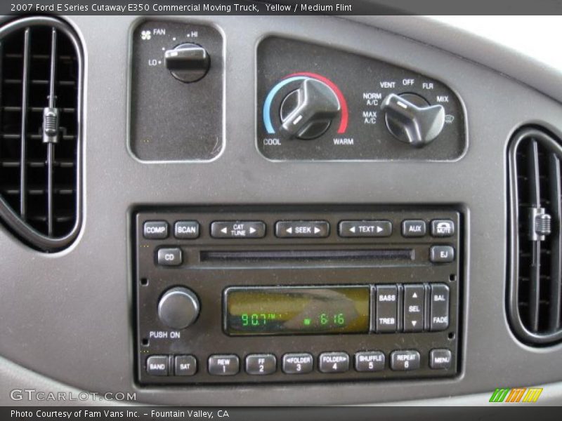 Yellow / Medium Flint 2007 Ford E Series Cutaway E350 Commercial Moving Truck