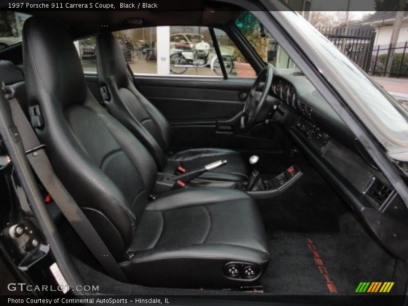  1997 911 Carrera S Coupe Black Interior