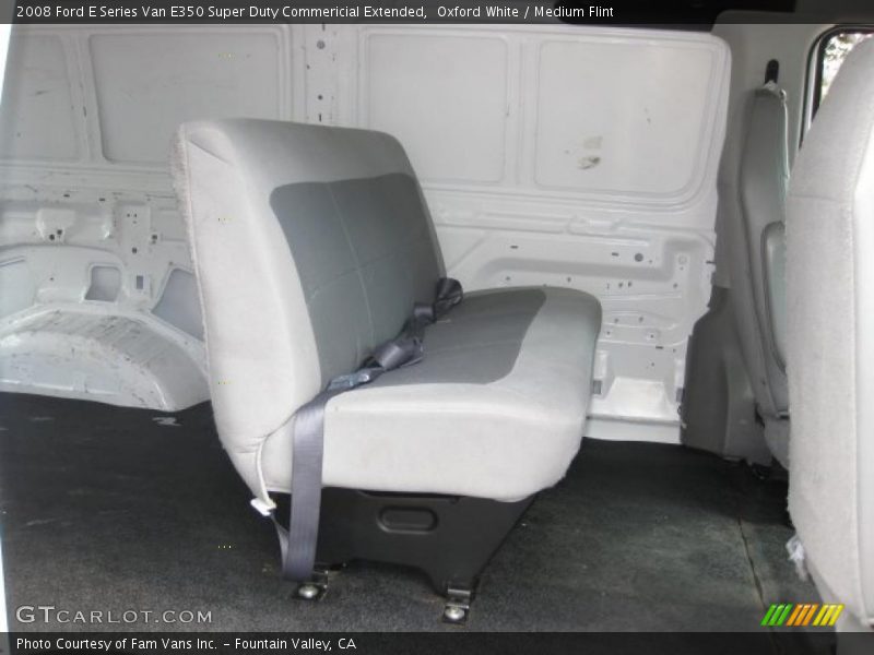 Oxford White / Medium Flint 2008 Ford E Series Van E350 Super Duty Commericial Extended