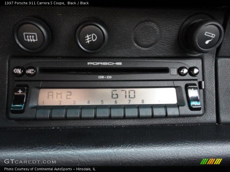 Controls of 1997 911 Carrera S Coupe