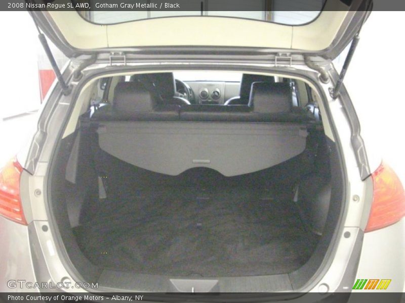 Gotham Gray Metallic / Black 2008 Nissan Rogue SL AWD