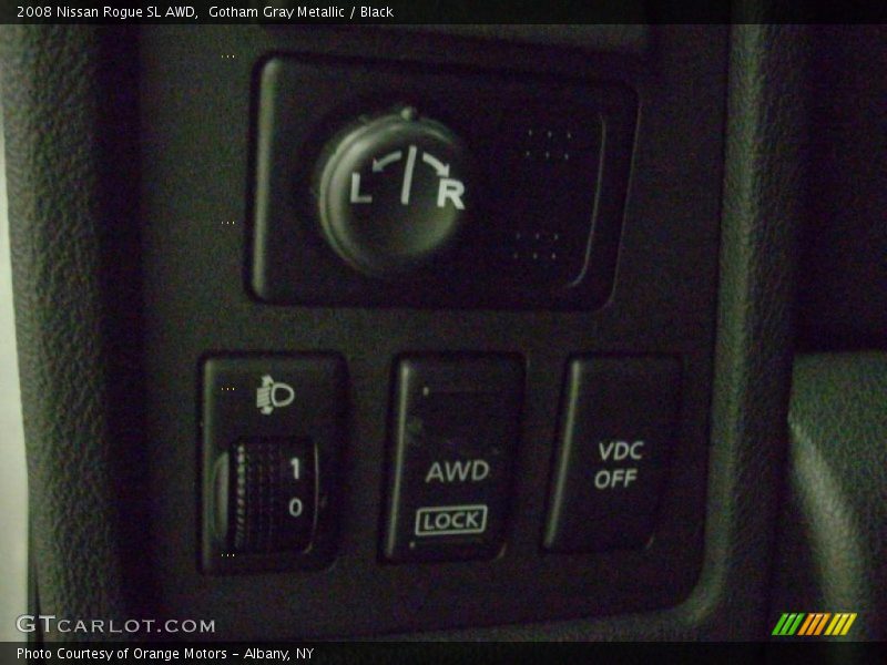 Gotham Gray Metallic / Black 2008 Nissan Rogue SL AWD