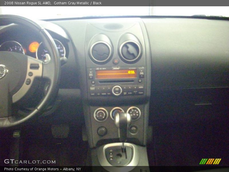Gotham Gray Metallic / Black 2008 Nissan Rogue SL AWD