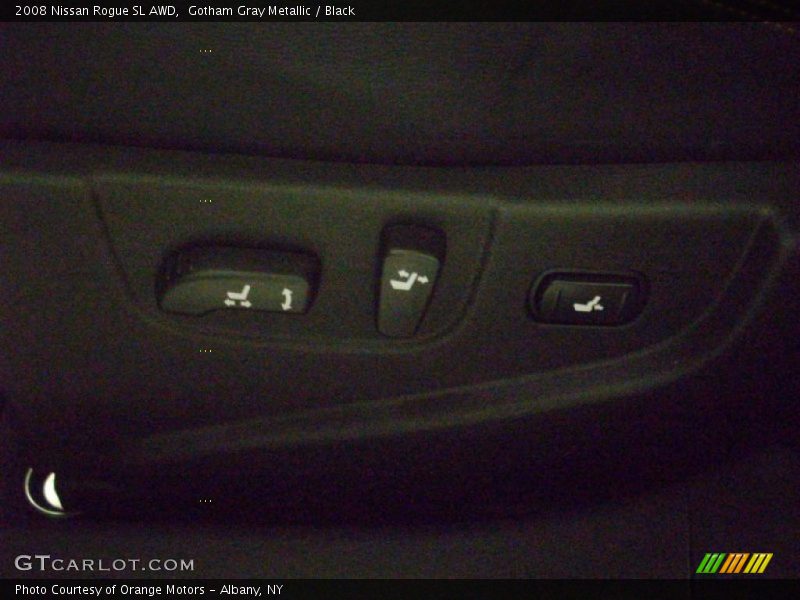 Gotham Gray Metallic / Black 2008 Nissan Rogue SL AWD
