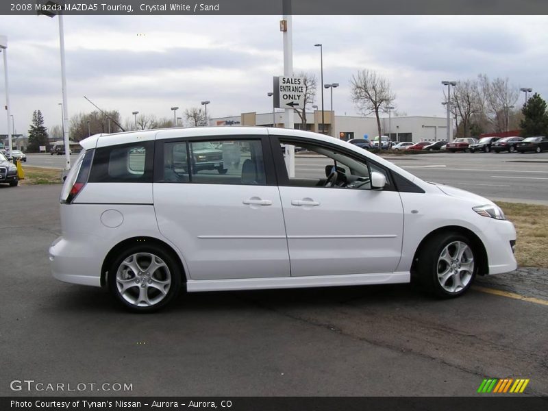 Crystal White / Sand 2008 Mazda MAZDA5 Touring