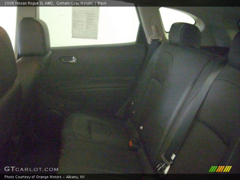Gotham Gray Metallic / Black 2008 Nissan Rogue SL AWD
