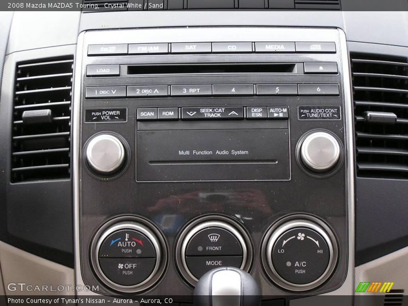 Crystal White / Sand 2008 Mazda MAZDA5 Touring