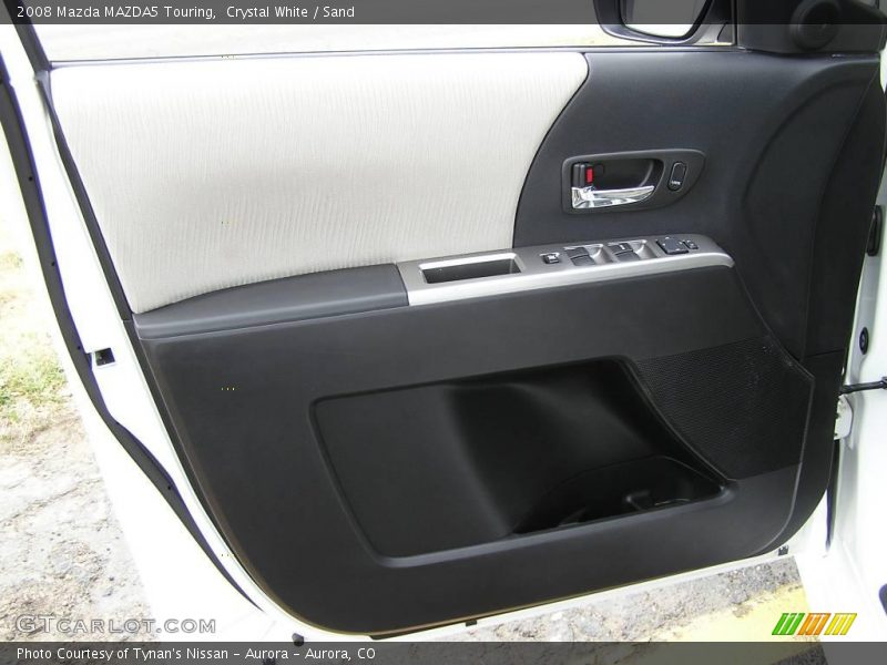 Crystal White / Sand 2008 Mazda MAZDA5 Touring