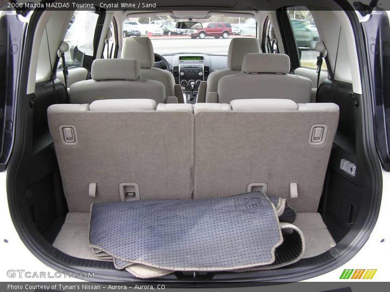 Crystal White / Sand 2008 Mazda MAZDA5 Touring
