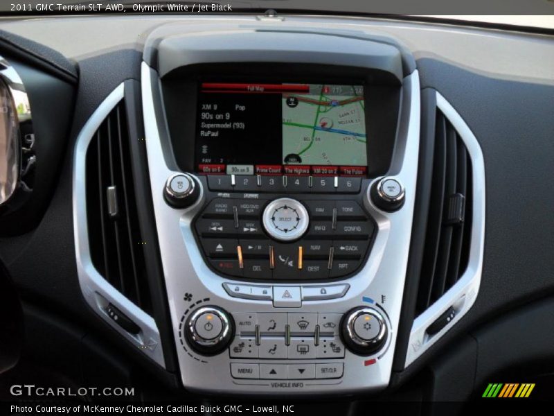 Controls of 2011 Terrain SLT AWD