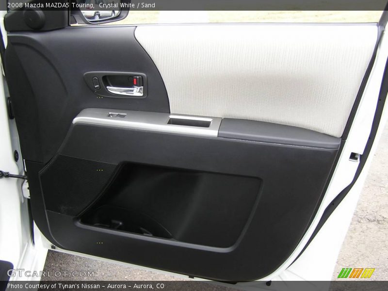 Crystal White / Sand 2008 Mazda MAZDA5 Touring