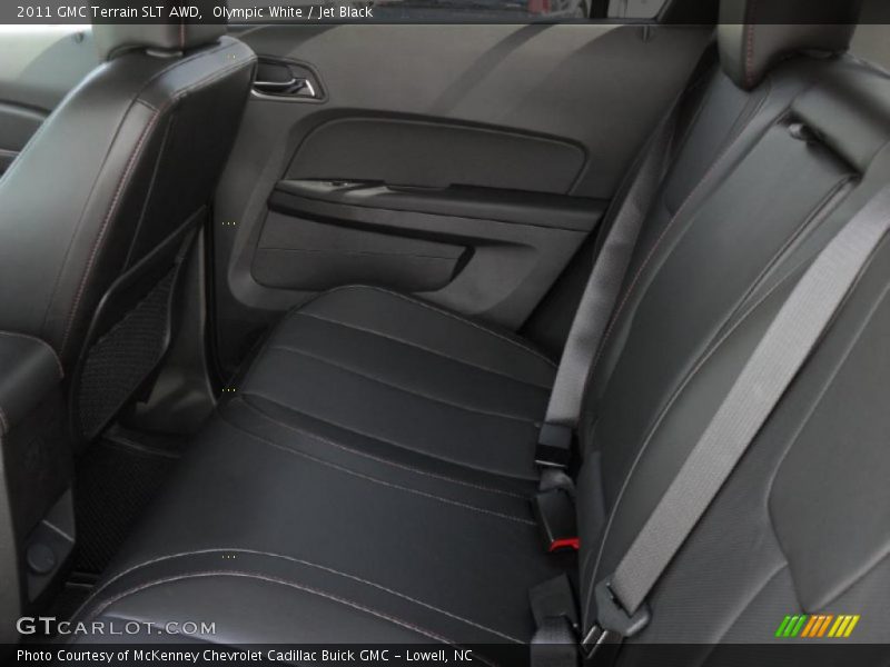 Olympic White / Jet Black 2011 GMC Terrain SLT AWD