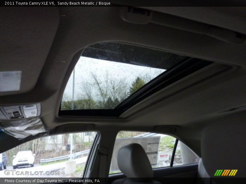 Sandy Beach Metallic / Bisque 2011 Toyota Camry XLE V6